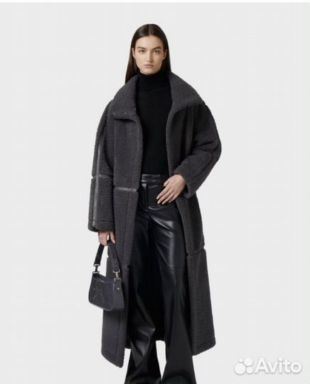 Iceberg Дублёнка-пальто двустороннее женское