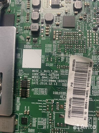 Main bn41 02703a ue55ru7400