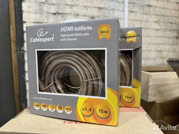 Кабель CC-G-hdmi03 hdmi-hdmi 10 м и 15 м