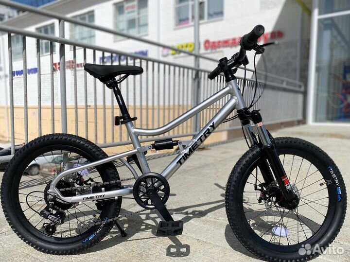 Велосипед timetry 20 двухподвес Shimano алюминь