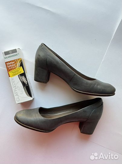 Туфли Ecco 36 кожаные