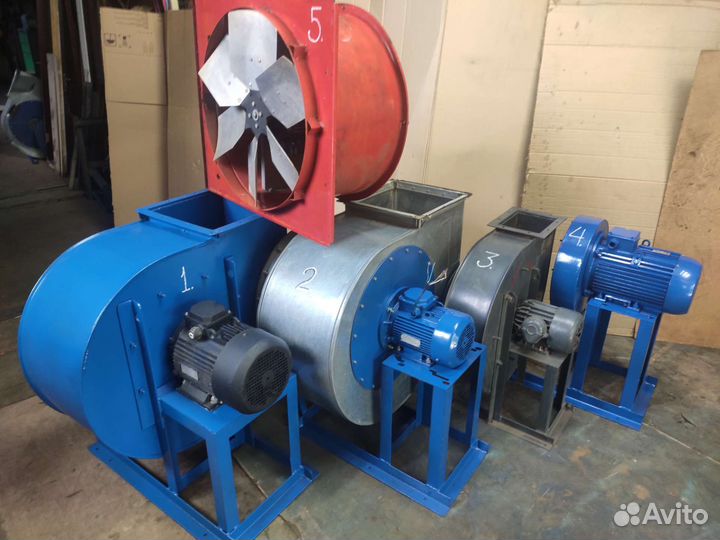 Вентиляторы центробежные 5 шт. б.у