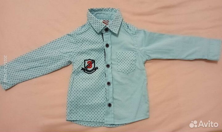 Рубашка мужская детская