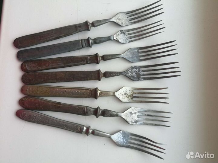 Старинная вилка