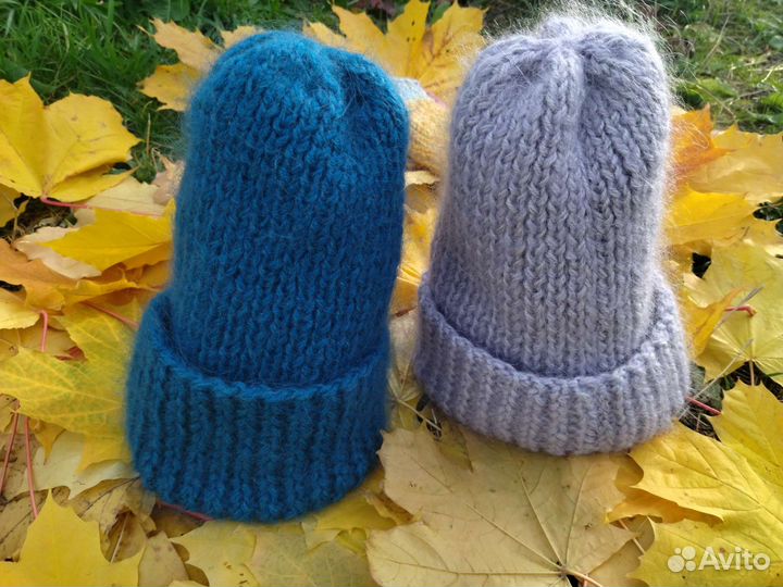 Шапки варежки ручной работы в наличии и под заказ