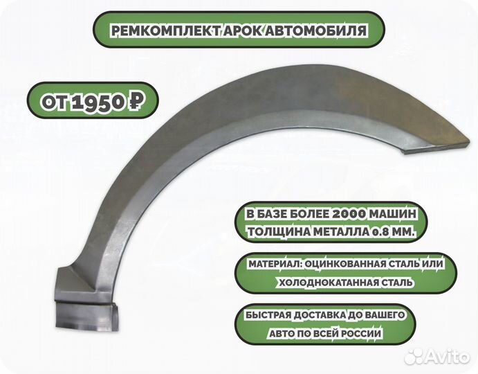 Ремонтные арки на автомобиль