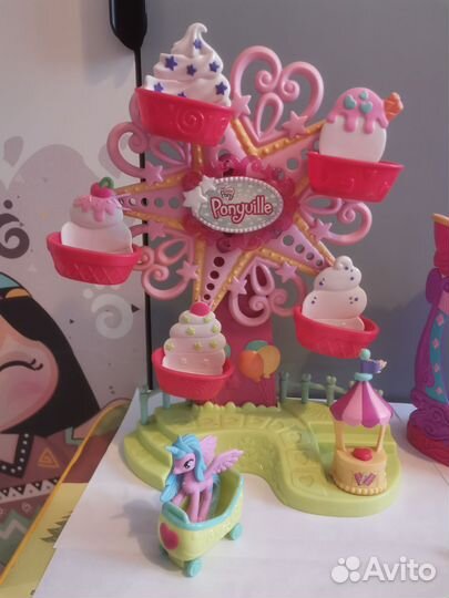 My little pony муз. карусель и пони