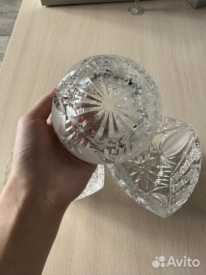 Вазы хрустальные СССР