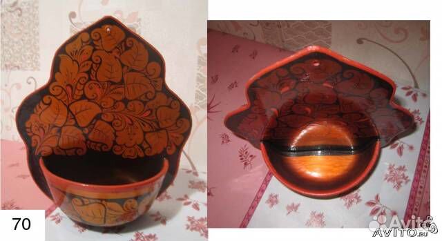 Хохлома кашпо