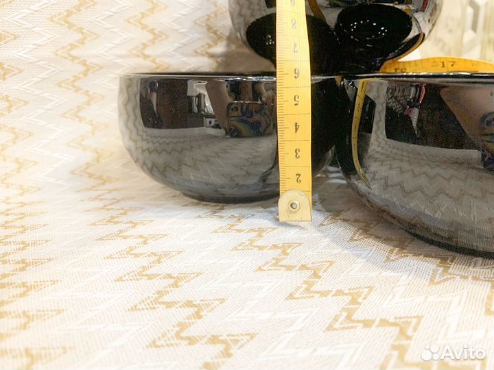 Салатник черный Франция