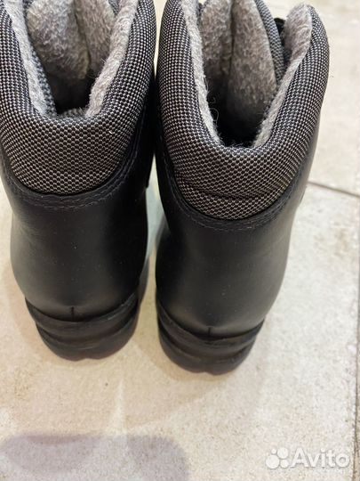 Ботинки лыжные 35 р. с креплениями