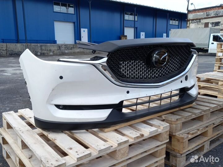 Бампер передний Mazda CX-5 KF в сборе