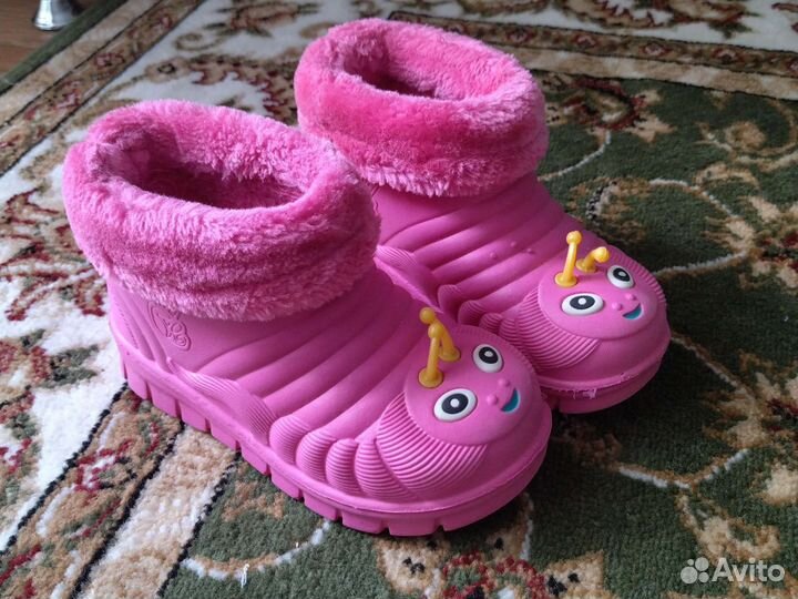 Резиновые сапоги для девочки