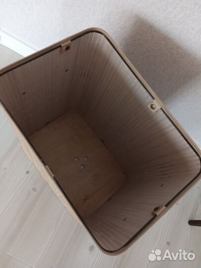 Корзина для белья. Нат. бамбук