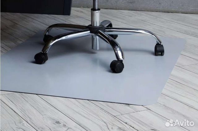 Защитный коврик под кресло на пол для паркета