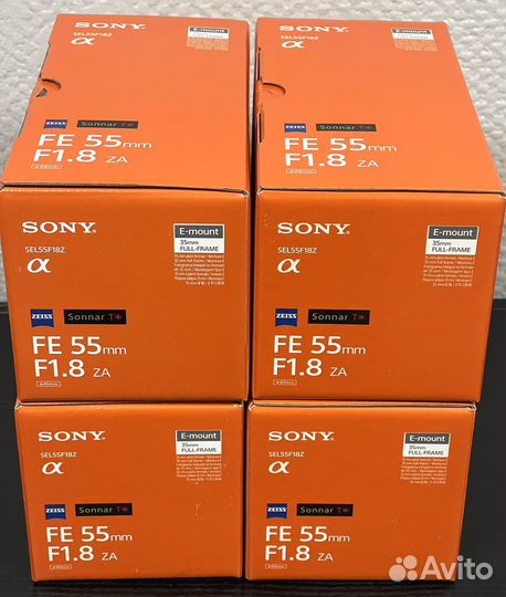 Sony Carl Zeiss Sonnar T* FE 55mm f/1.8 ZA (Новый)