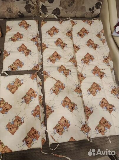 Бортики в кроватку 120*60