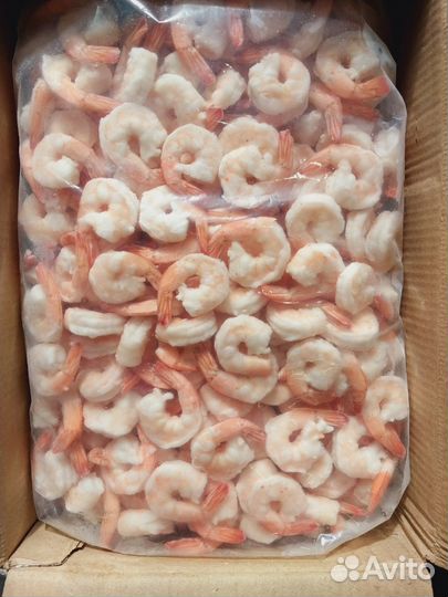 Креветка очищенная в/м