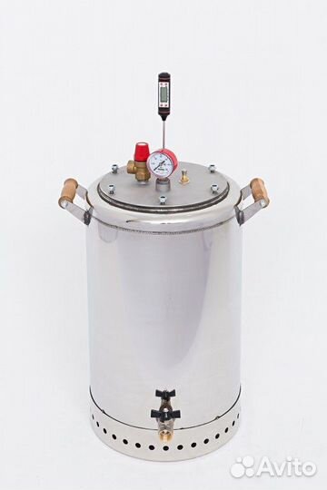 Автоклав стерилизатор алковар кормилец 18 л