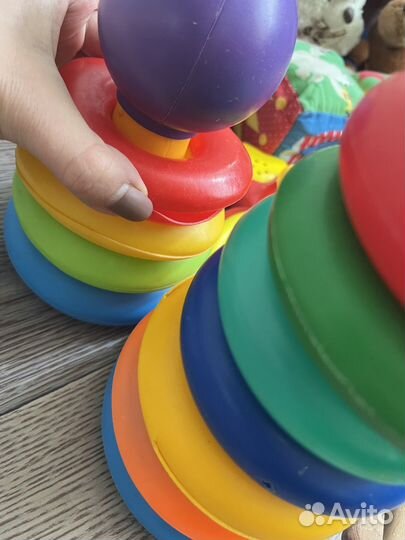 Развивающие, мягкие игрушки пакетом