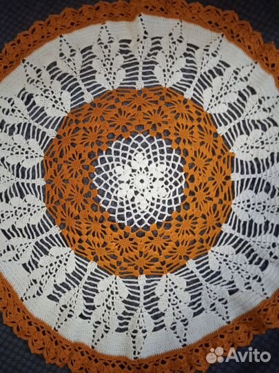 Скатерть вязаная