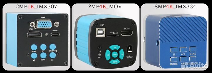 Новый Тринокулярный Бинокулярный микроскоп