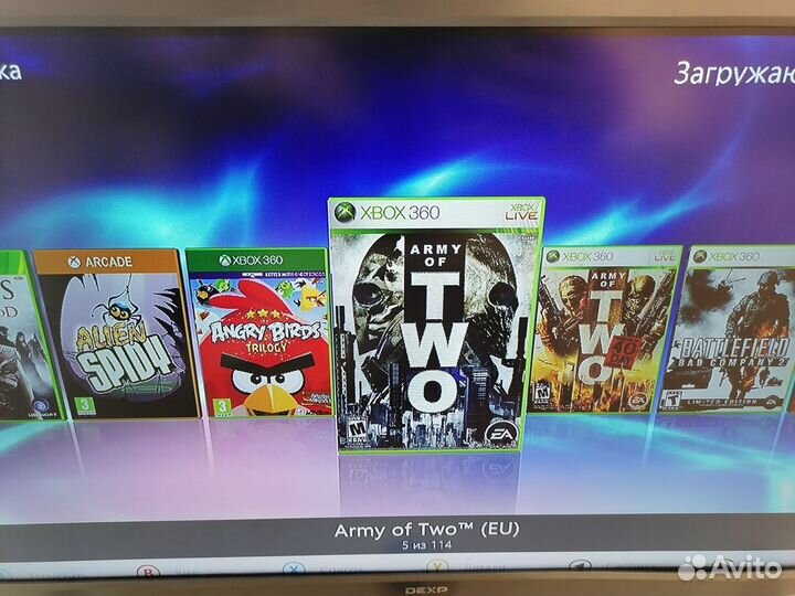 Xbox 360 Arcade 320 gb +джой + 114 игр