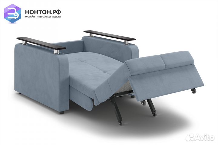 Кресло Остин светло-серое