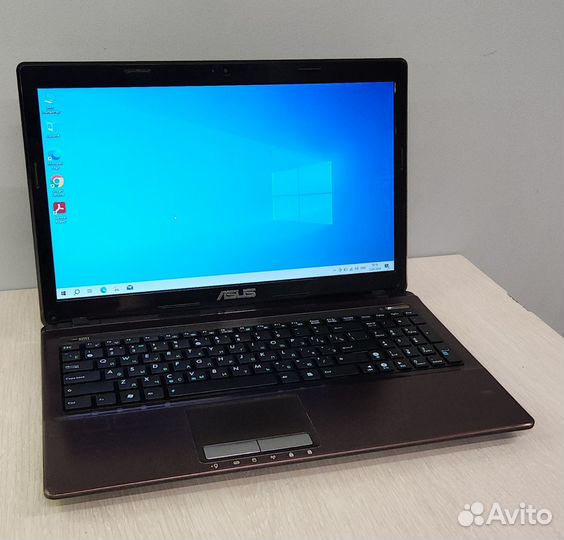 Мощный ноутбук asus на i7 8 ядер, с гарантией