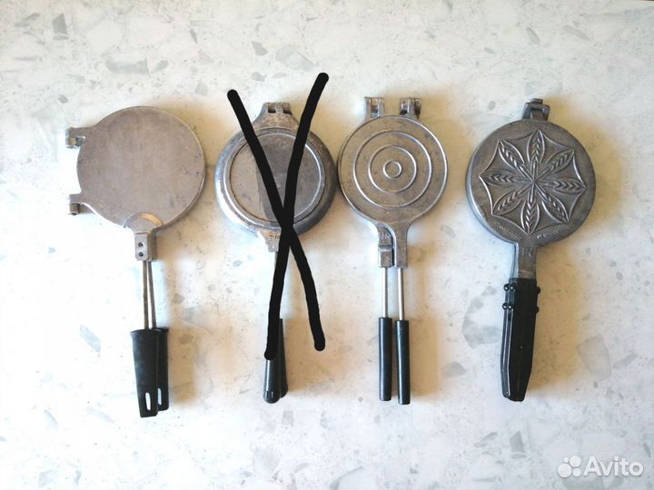 Формы для выпечки орешков и печенья СССР