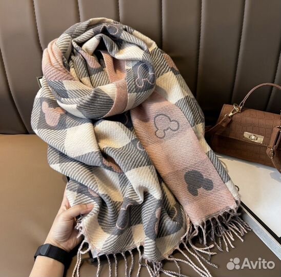 Палантин disney mickey mouse кашемир/шелк