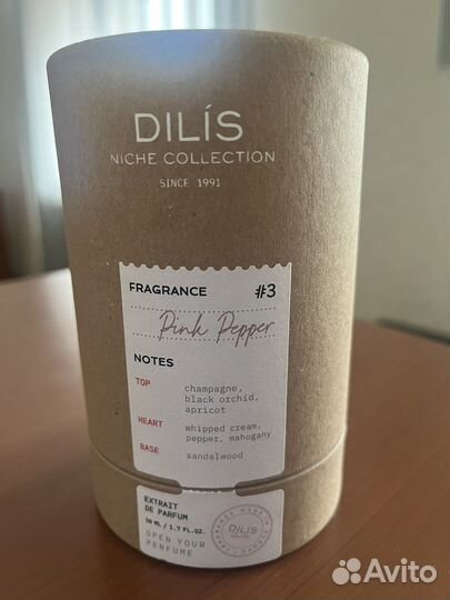 Духи/парфюмерная вода Dilis Pink pepper 50 мл