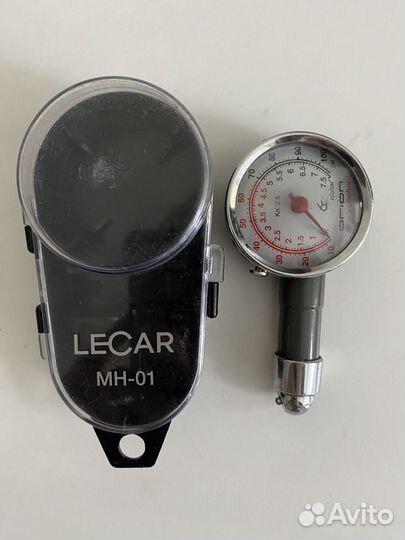 Манометр lecar mh 01 7,5 атм металлический