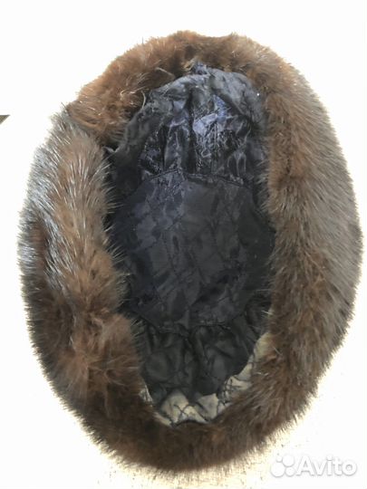 Шапка норковая женская