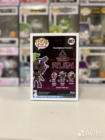 Funko Pop fnaf Ruined Roxy 987