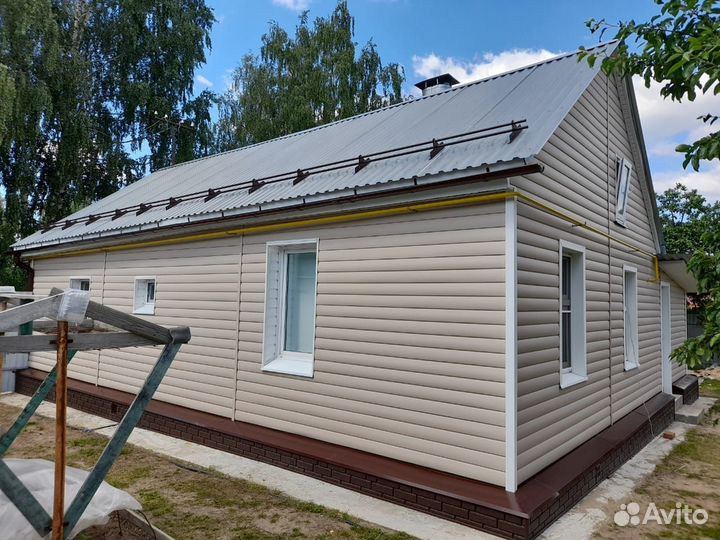 Фасадные работы Сайдинг и Панели
