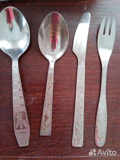 Столовые приборы дет. СССР лот