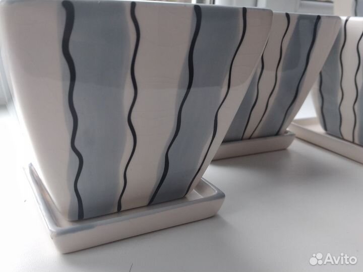 Горшки керамические для цветов