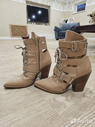 Ботильоны женские 38 натуральная кожа