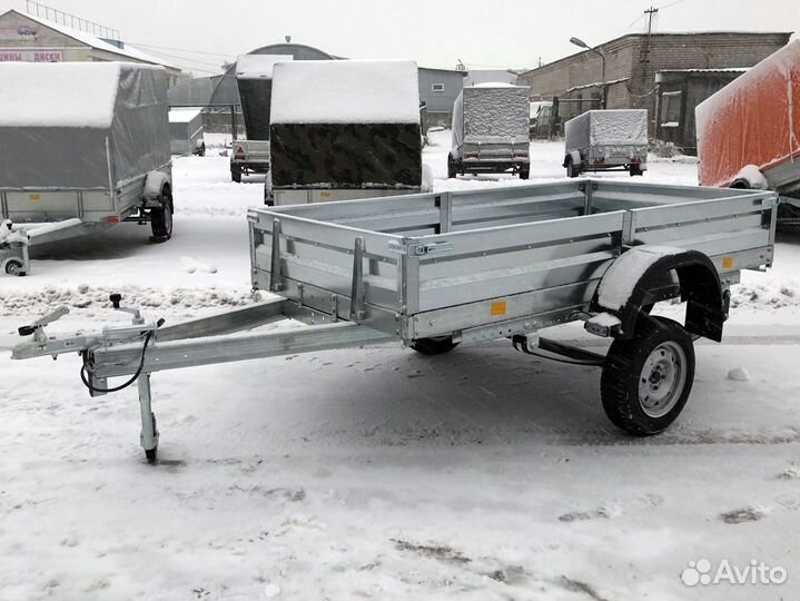 Прицеп 2,5 х 1,3 R13 рессоры Газель