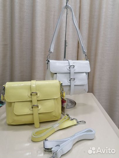 Сумка женская натуральная кожа кросс боди