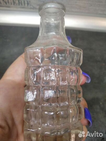 Бутылка аптечная старинная
