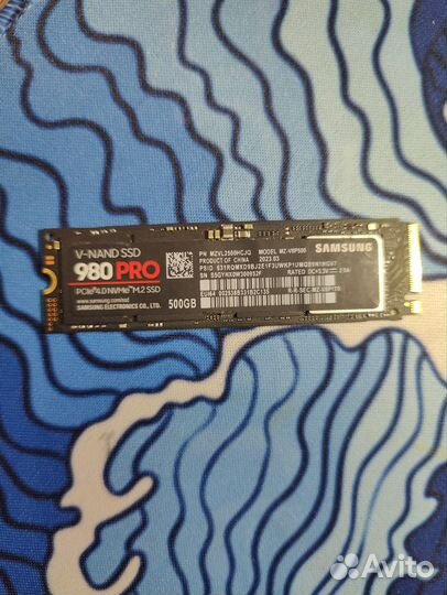 Ssd M2 samsung 980 pro 500gb