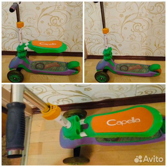 Самокат беговел Capella б/у