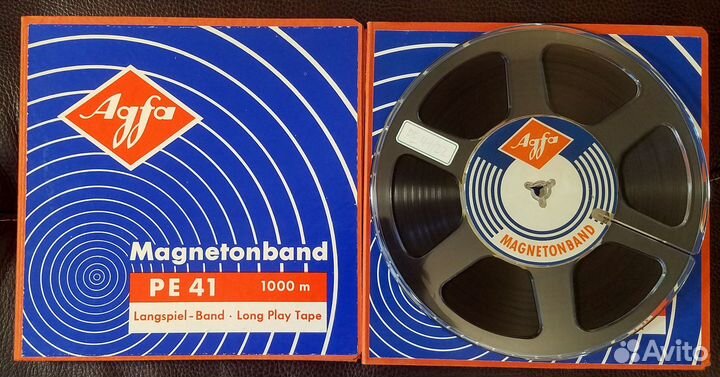 Магнитная лента 13-27 см Basf, Agfa, Braun, TDK