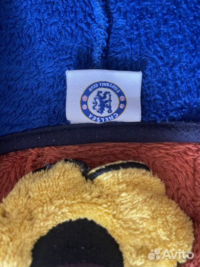 Флисовый халат Челси львенок для мальчика Chelsea