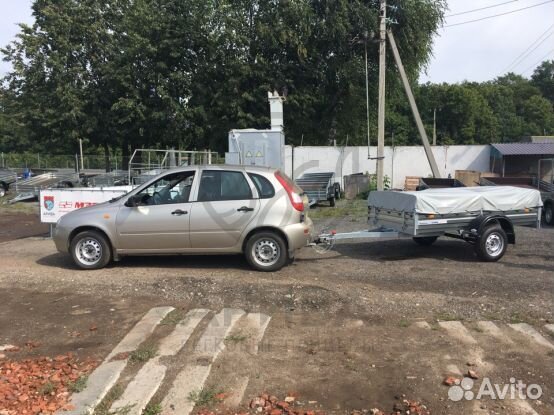 Прицеп с тентом 50 см мзса 817701.022. Доставим