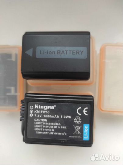 Аккумулятор для Sony fw 50, sony 6500