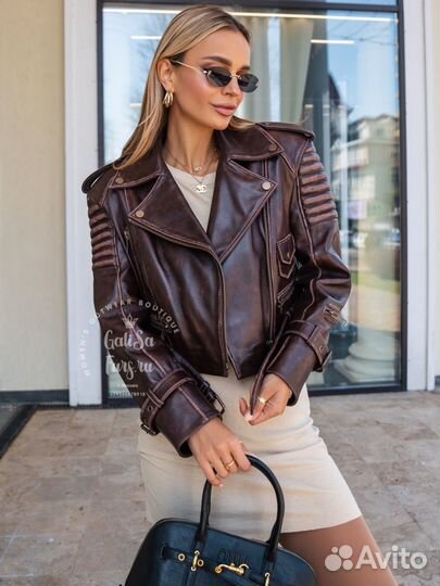 Куртка косуха трансформер,кожаный пиджак
