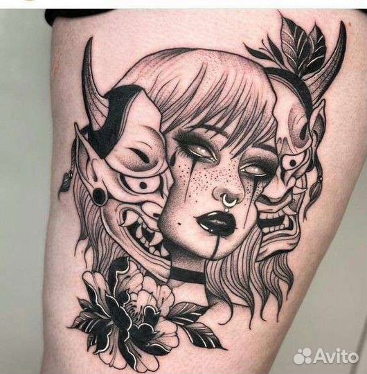 Модель на тату